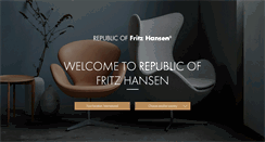 Desktop Screenshot of fritzhansen.com