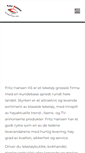 Mobile Screenshot of fritzhansen.no